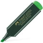 Faber Castell Textliner 48 Marcador Fluorescente Verde (Set de 10)